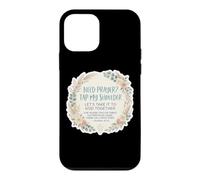 Womens Need Prayer Tap My Shoulder Bible Verse Christian God Case for iPhone 12 mini