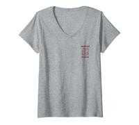 Women's Negroni Please - Backprint - Cocktail Aperitivo Lover Design V-Neck T-Shirt