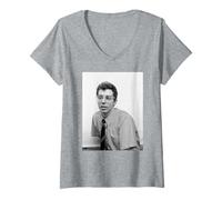 Womens Neil Tennant Pet Shop Boys Smash Hits by Virginia Turbett V-Neck T-Shirt