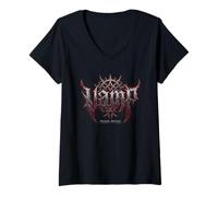 Women's Neo Vampiric s Gothic Grunge s Avant Garde V-Neck T-Shirt