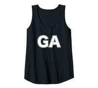 Womens Netball Position Training Vest for Goal Attack Player GA Tank Top
