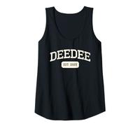 Womens New Deedee Est 2025 1st First Time Pregnancy Dee-Dee Tank Top
