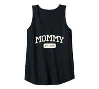 Womens New Mommy Est 2026 1st First Time Pregnancy Announcement Tank Top