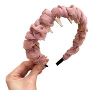 Women's New Net Hairband Early Spring Versatile Slimming Headband Elegantly Hairline Shaping High Hair For Face Clip