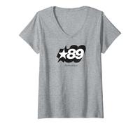 Womens New Order 89 Star US Tour V-Neck T-Shirt