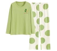 Women's New Pyjamas Autumn And Winter Long Sleeve Lapel Cardigan Large With Chest Pad Pyjamas Women Thin Outside Wearing Home Wear Pyjamas Pajama Pants Set Sleep Wear Pants Bed Room Slippers for Girls
