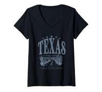Womens Next Stop Texas V-Neck T-Shirt
