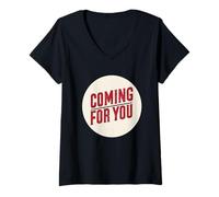 Womens Nice Coming for You Speech V-Neck T-Shirt