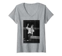 Womens Nick Cave And The Bad Seeds Live At Reading Festival 1990 V-Neck T-Shirt