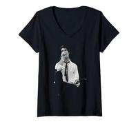 Womens Nick Cave Of The Bad Seeds Reading Festival 1990 V-Neck T-Shirt