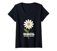 Women's NICU Daisy Care V-Neck T-Shirt