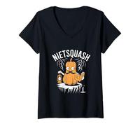 Womens Nietzquash The Zoodle Thus Spoke V-Neck T-Shirt