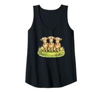 Womens Nigerian Dwarf Goats Spring Design for Goat Moms Tank Top