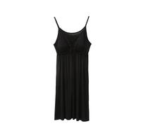 Women's Nightdress UK Sleeveless Cami Dresses Solid Color Padded Nightshirts Soft Cotton Loose Sleep Long Dress Built in Bra Ladies Casual Sleepwear Soft Nightgown Nighties Pyjamas