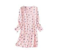 Women'S Nightdresses & Nightshirts - Long Cotton Nightdresses For Women Uk | Women Pyjamas Set Cotton Lounge Sets For Women Wide Leg Nighties Breathable Für Fashion Pajamas Pjs Set Lightweight Vacation
