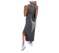 Womens Nightwear Loungewear Satin Silk Nightdresses Women Spaghetti Strap Nightgowns Loose Fit Negligee Evening Nightwears Heart Print Nightshirts For Nighttime Relaxation Warmth Dark Gray