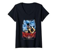 Womens Nightwolf Ultimate Mortal Combat Merch V-Neck T-Shirt