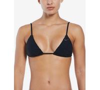 Women's Nike Swim Retro Flow Pure Black Bikini Top - L