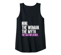 Womens Nini The Woman The Myth The Bad Influence Cool Vintage Tank Top