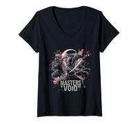 Womens Ninja Clan (Masters of The Void) V-Neck T-Shirt