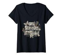 Women's No Dusty Bibles Jesus V-Neck T-Shirt