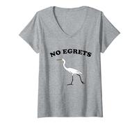 Women's No Herons V-Neck T-Shirt