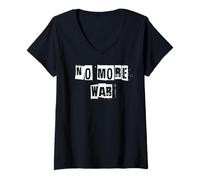 Women's No More War V-Neck T-Shirt