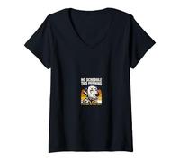 Women's No Schedule This Morning Or Ever Again This is New I Like It V-Neck T-Shirt