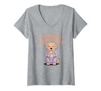 Womens No Talkie Before Walkie V-Neck T-Shirt