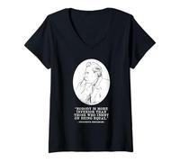 Womens Nobody is More Inferior Than Those Who Insist V-Neck T-Shirt