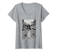 Womens Noddy Holder Slade Lead Singer Nobody's Fool 1976 V-Neck T-Shirt