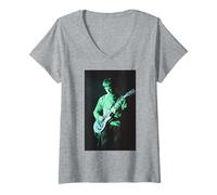 Womens Noel Gallagher Oasis On Be Here Now Tour Newcastle Arena V-Neck T-Shirt