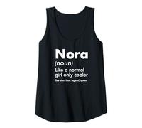 Womens Nora Like A Normal Girl Only Cooler Queen First Name Tank Top