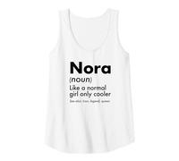 Womens Nora Like A Normal Girl Only Cooler Queen First Name Tank Top