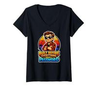 Women's Nostalgic Password-Free Era V-Neck T-Shirt