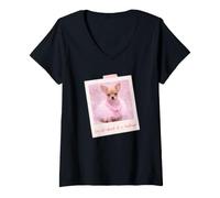 Women's Not Afraid of a Challenge V-Neck T-Shirt