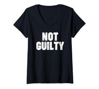 Women's NOT Guilty V-Neck T-Shirt