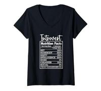 Womens Not Leaving The House Today Socially Awkward V-Neck T-Shirt