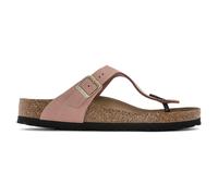 Women's nubuck leather sandals Birkenstock Gizeh Rose 43