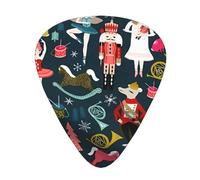 Women'S Nutcracker Ballet Xmas Dance Fashion Colour Guitar Picks 12 Packï¼Œ For Acoustic Guitar Electric Guitar Ukulele
