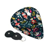 Women'S Nutcracker Ballet Xmas Dance Guitar Picks, 6 Pack Includes Thin(.46mm), Medium(.71mm) & Heavy Gauges(.96mm) Suitable For Guitar, Ukulele, Etc.