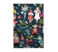 Women's Nutcracker Ballet Xmas Dance Printed Wooden Puzzle 300 Piece, Cute Puzzle Game in Plastic Box for Family Entertainment and Brain Training Gifts