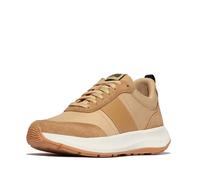 Women's nylon and suede sneakers FitFlop F-Mode Flow Beige 36