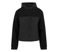 Women's nylon fleece Urban Classics Sherpa Crinkle Noir L