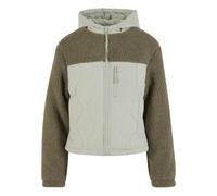 Women's nylon fleece Urban Classics Sherpa Crinkle Vert 3XL