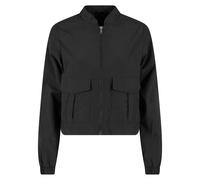 Urban Classics Short Crinkle Nylon Jacket Black M Women