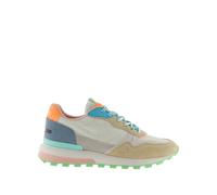 Women's Nylon & Suede Trainers Victoria Luna Beige 40