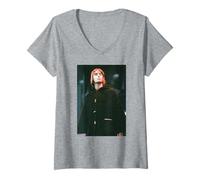 Women's Oasis Liam Gallagher Live Britpop At Loch Lomond 1996 V-Neck T-Shirt