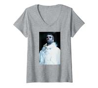 Womens Oasis Liam Gallagher Live Heathen Chemistry by Andy Willsher V-Neck T-Shirt