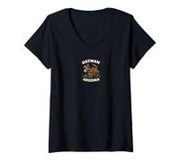 Women's Oatman Arizona Pack Burro Minimal V-Neck T-Shirt